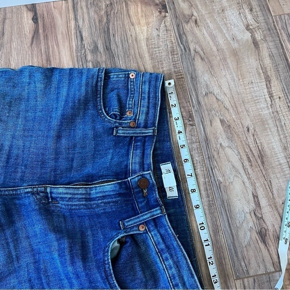 Madewell The High-Rise Slim Boyjean Crop in Barksdale Wash - Picture 13 of 14